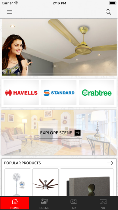 Havells Digi Catalogue Screenshot
