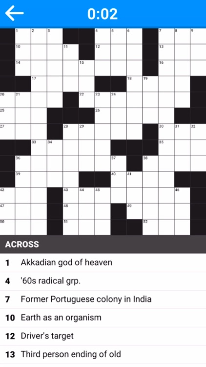 Crossword 2024