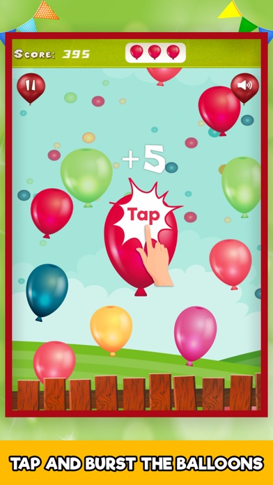Balloon Popping Learning Games screenshot 4