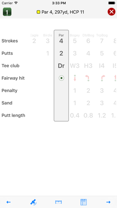 GolfCounterPro Screenshot