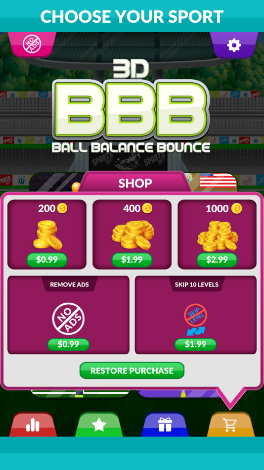 #8. Ball Balance Bounce 3D (iOS) 由: Zhakaas Games LLP