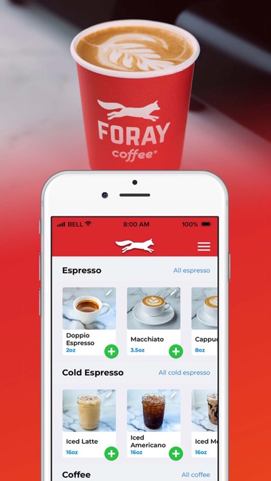 Foray Coffee Screenshot