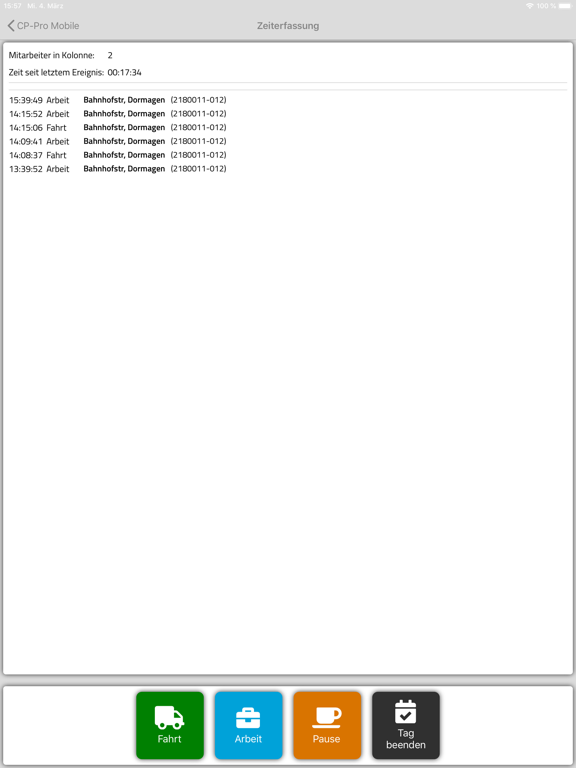 Screenshot #5 pour CP-Pro Mobile