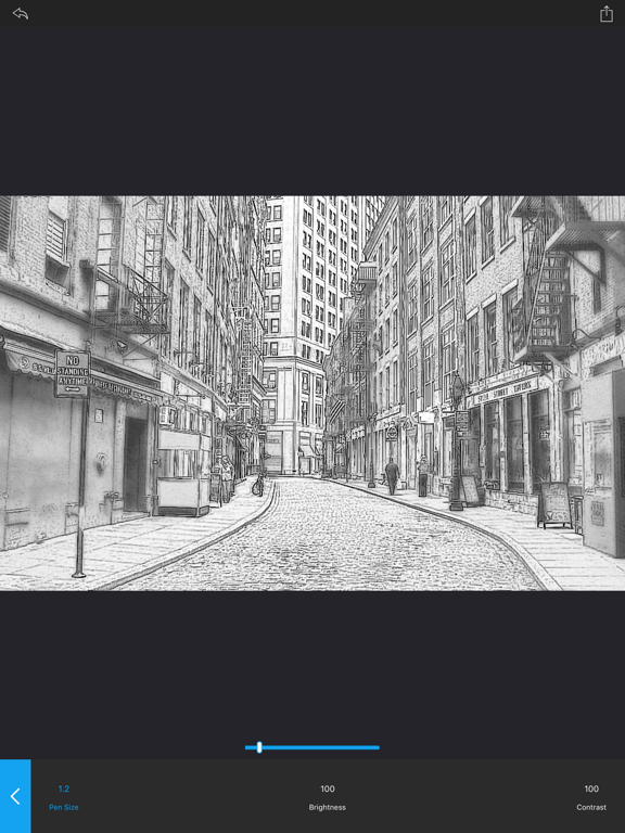 Photo Sketch & Pencil Sketcher iPad screenshot