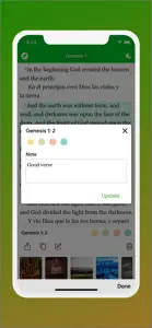 Spanish English Bible screenshot #1 for iPhone
