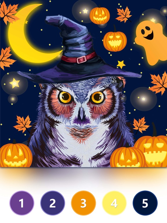 Tap Color - Paint by Number iPad screenshot 6 - Games app