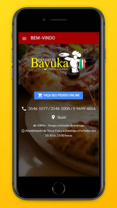 Screenshot #1 pour Pizzaria Bayuka