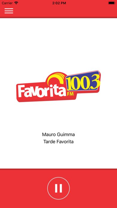 Screenshot #1 pour Favorita FM 100,3