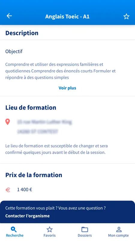 Mon compte formation screenshot 4 of 5