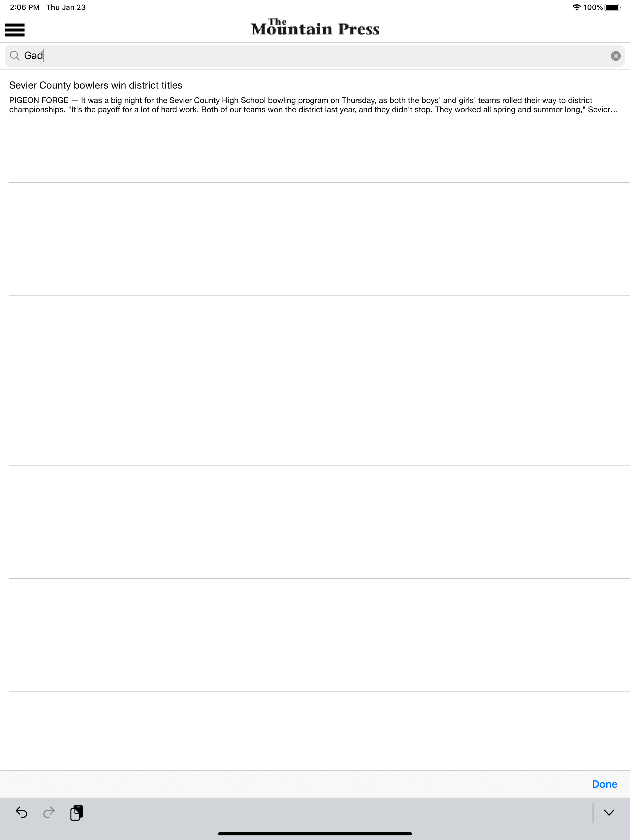 The Mountain Press screenshot 14