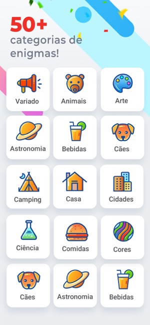 Caça Palavras · na App Store