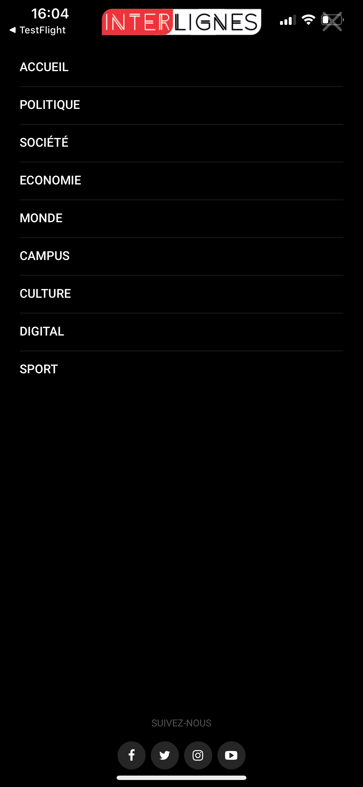 INTER-LIGNES screenshot 4