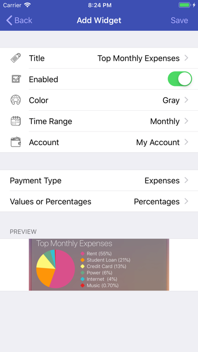 Screenshot #3 pour Cash Flow Companion