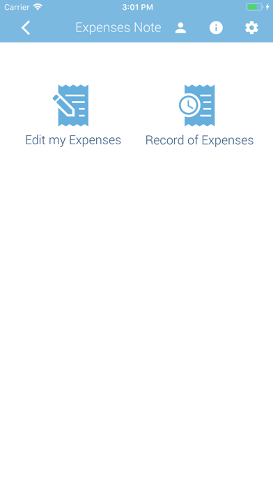 CloudXpenses Screenshot