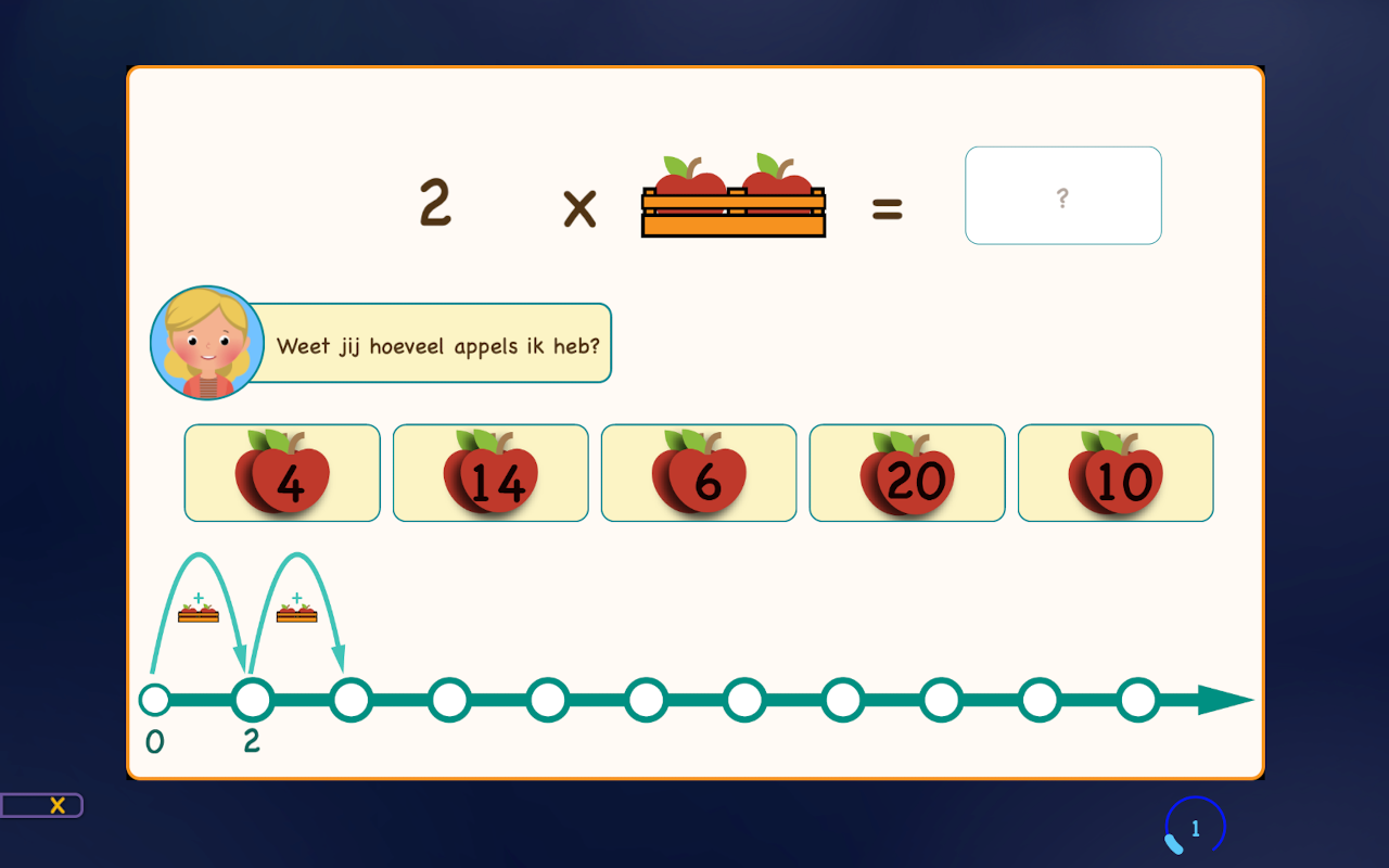Tafeltjes leren met appeltjes screenshot 23