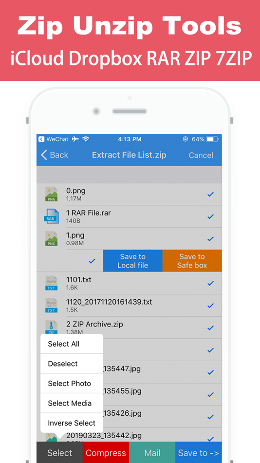 ZipArchiver- RAR Zip File Tool - 6.2.0 - (iOS)