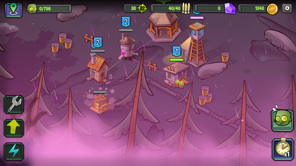 #5. Zombi Swarm: Isle of last man (iOS) 由: EDENAP d.o.o.