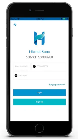 Game screenshot HizmetSana Consumer apk