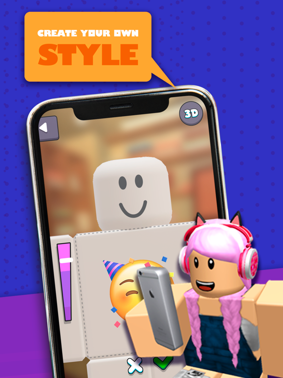 Screenshot #4 pour Skin Editor 3D for RBX