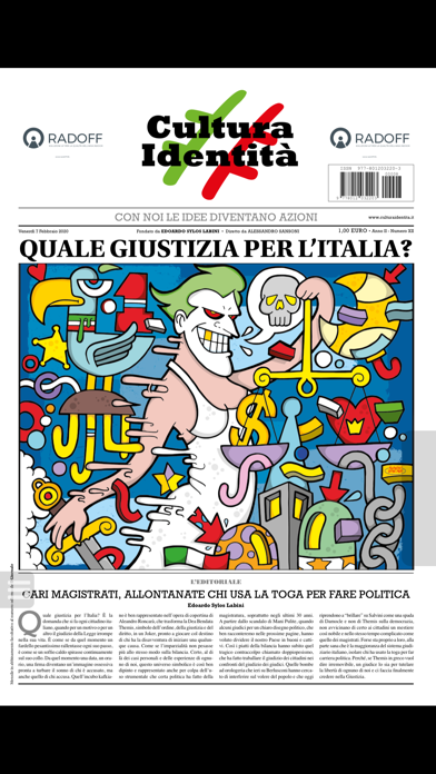 Cultura Identità Magazine Screenshot