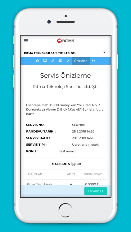 Ritma FLEX Servis screenshot-5