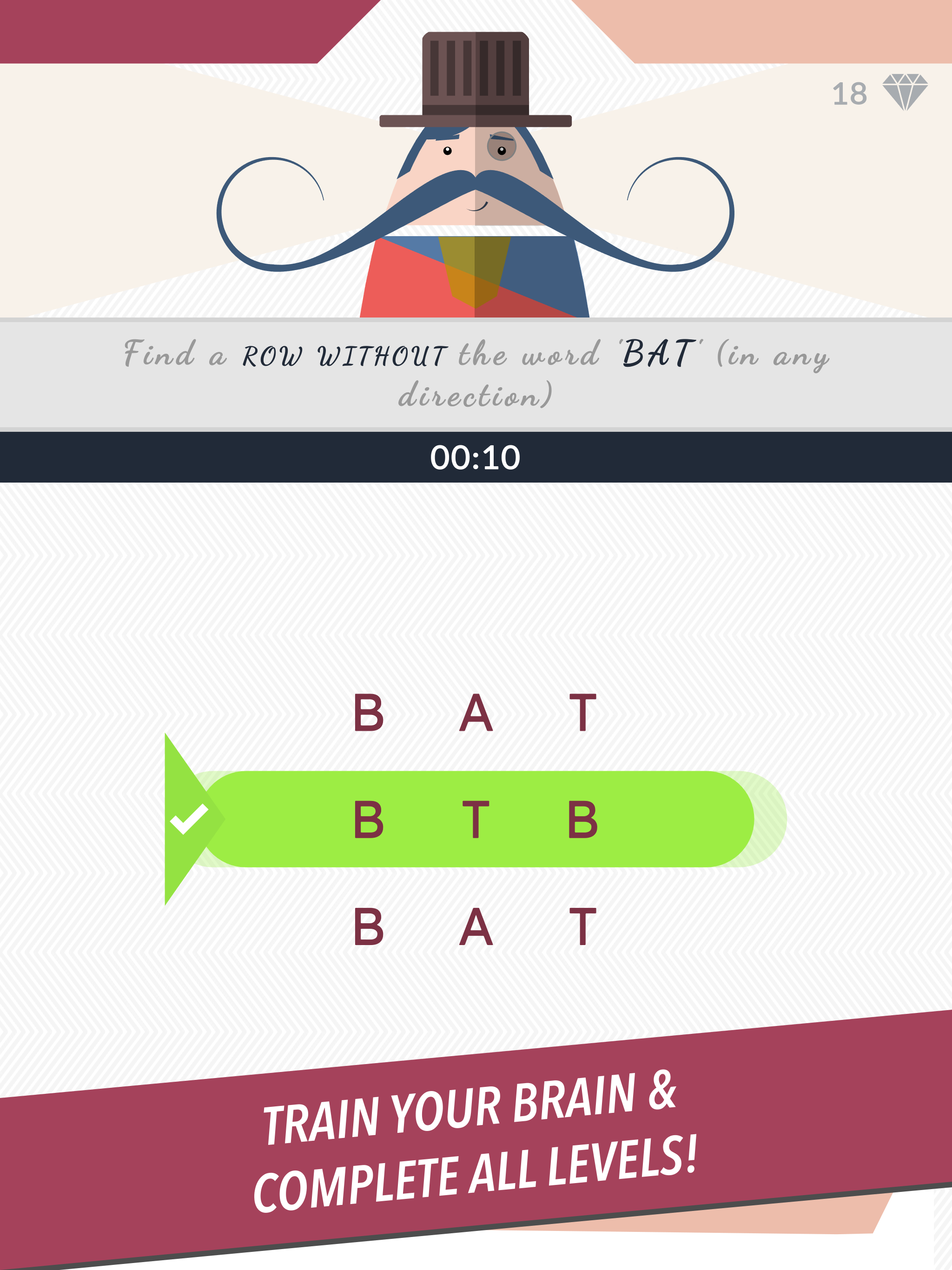 Mr. Mustachio : Word Search screenshot 22