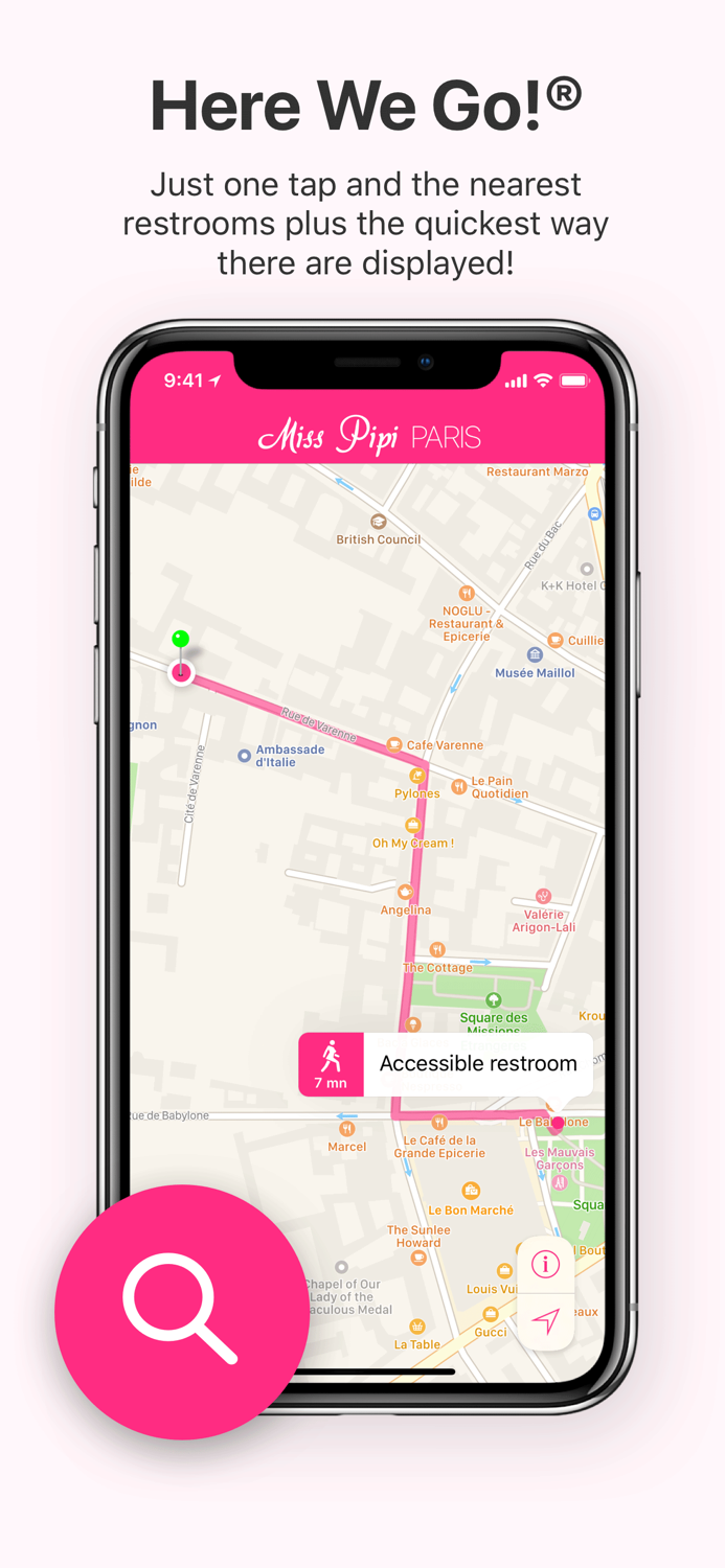 Toilets in Paris by Miss Pipi