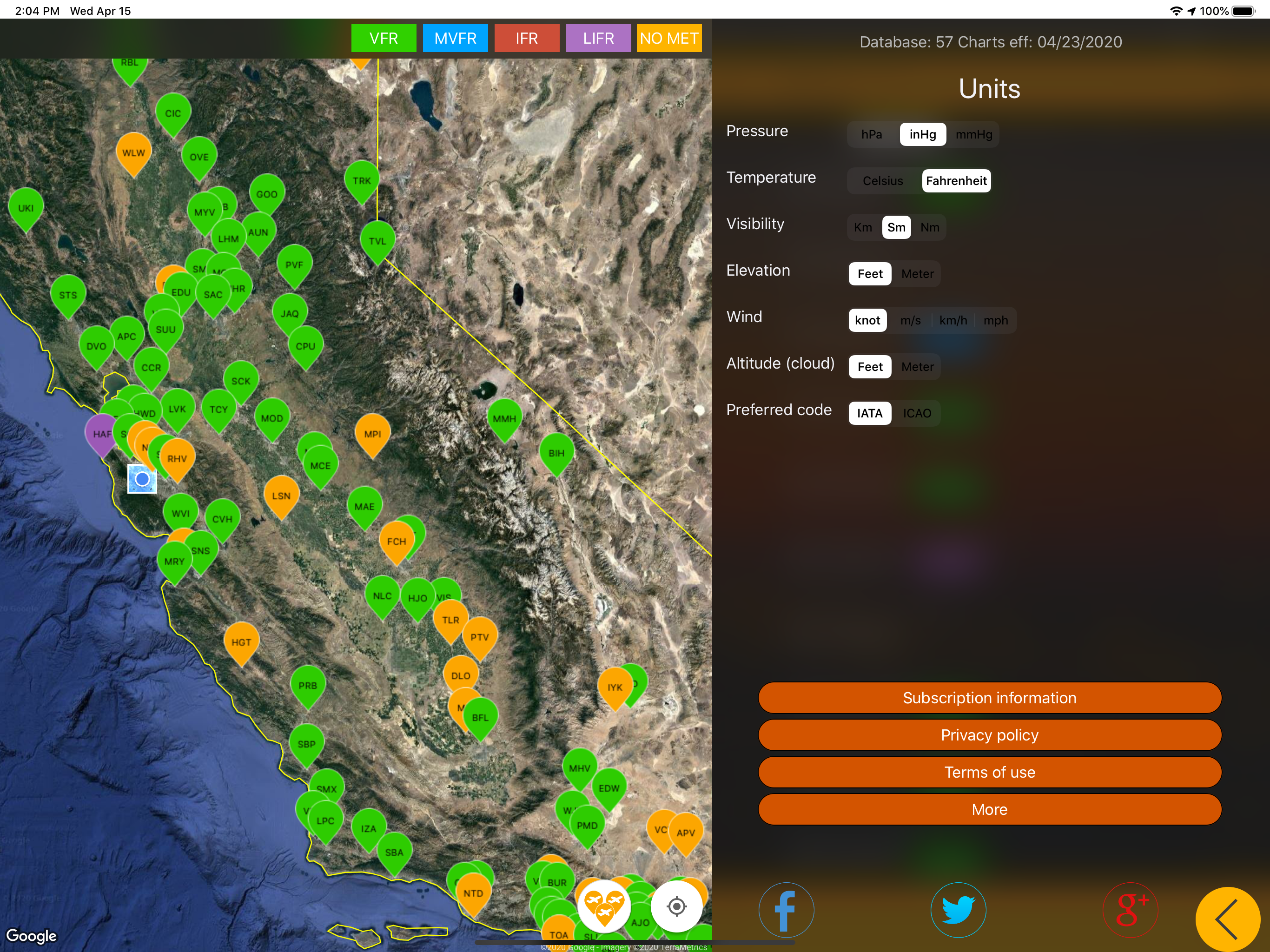 US EFB - Aviation Charts screenshot 17