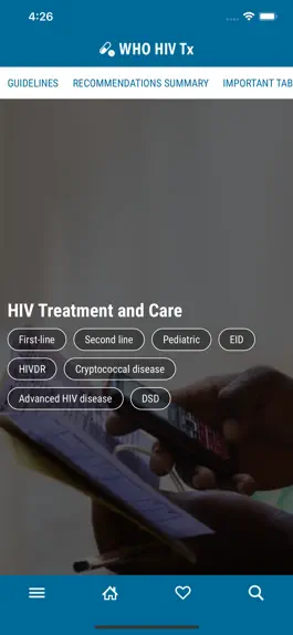 Game screenshot WHO HIV Tx mod apk