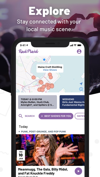 Rad Plaid: Live Music Calendar