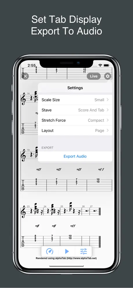 Tab PlayAlong - Tab Player&Amp