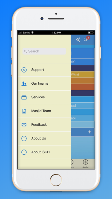 ISGH Masjid AlSalam iPhone screenshot 2 - Lifestyle app