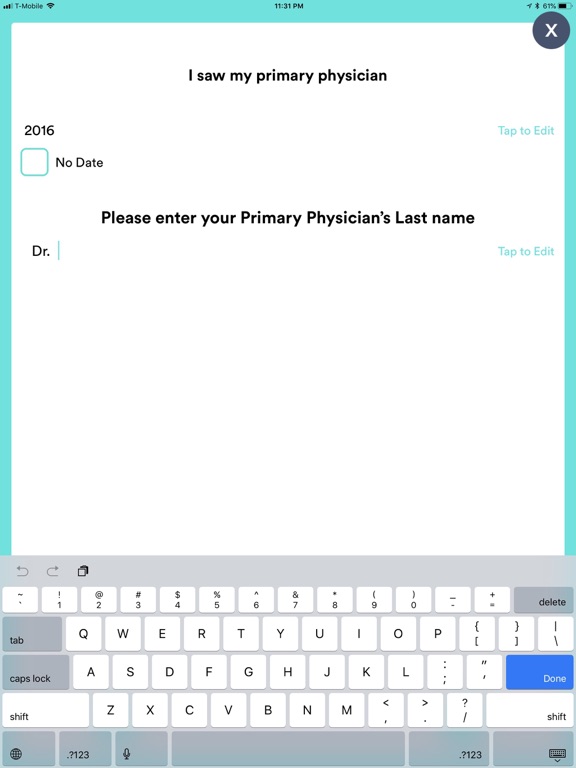 Screenshot #6 pour Patient Record Optometry