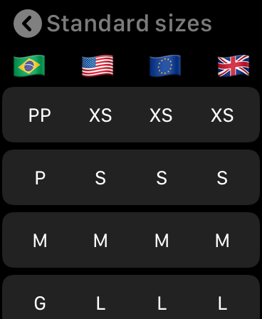 Size Guide