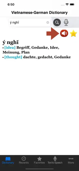 Game screenshot Vietnamese-German Dictionary apk