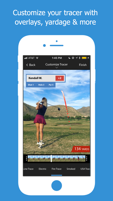 The Golf Tracer Screenshot