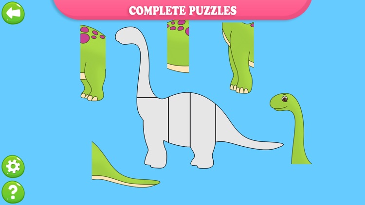 Dinosaur Puzzles for Children screenshot-3