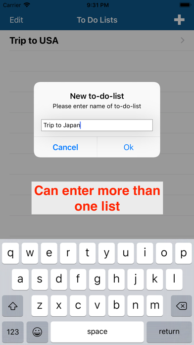 Screenshot #2 pour Easy To Do List