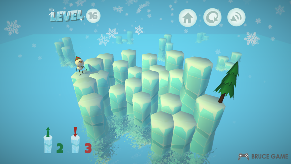 #5. Puzzle Snowman (iOS) By: 海龙 王