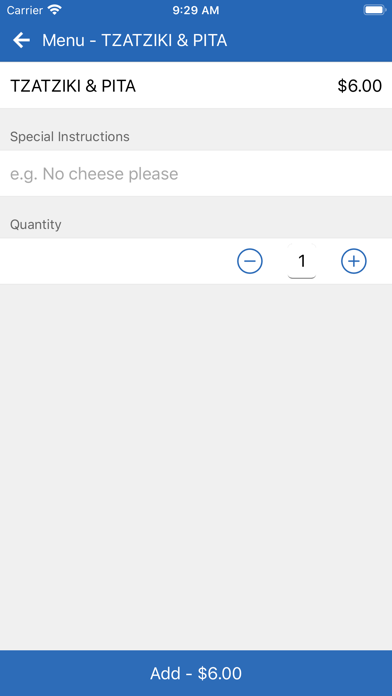 App screenshot