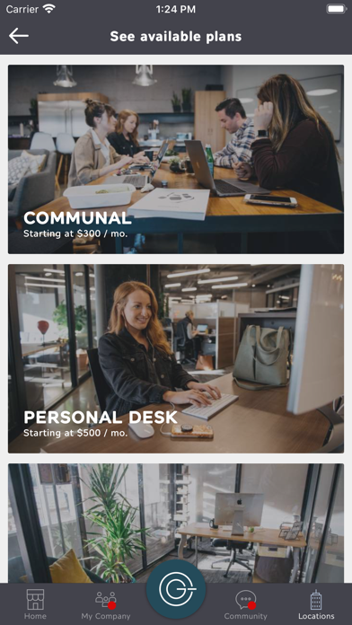 CommonGrounds Workplace Screenshot