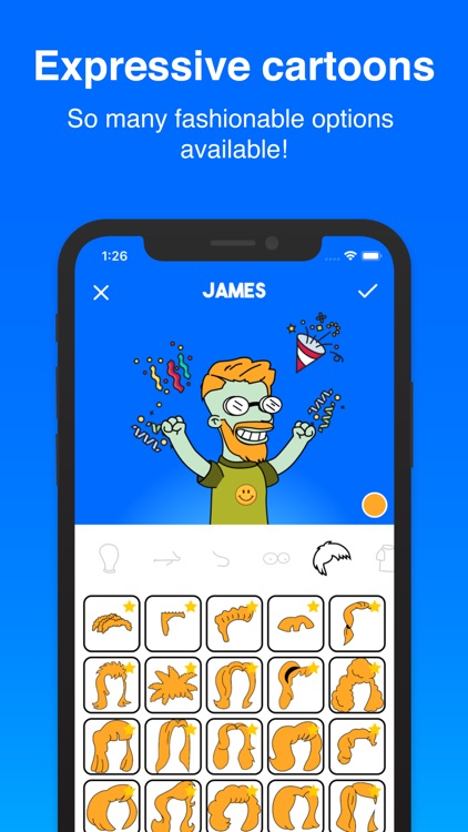 Yellow Avatar Face Maker screenshot-4
