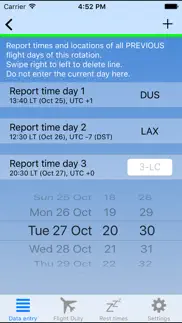 easa vs airline ftl iphone capturas de pantalla 4
