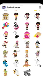 funny pirate emoji stickers iphone screenshot 2