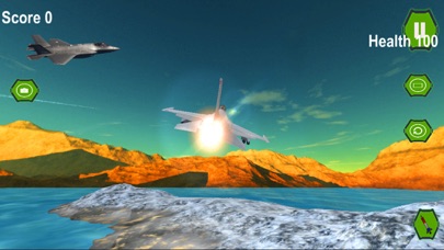 Aircraft Jet Fighter War Game Screenshot