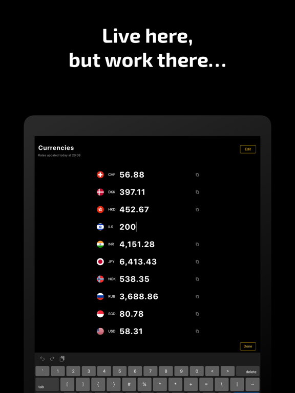 Screenshot #5 pour Concurrency Currency Converter
