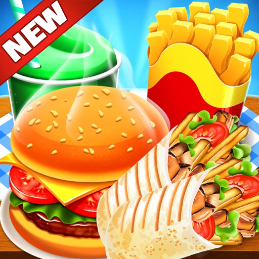Cooking Game Burger Food Fever iOS App