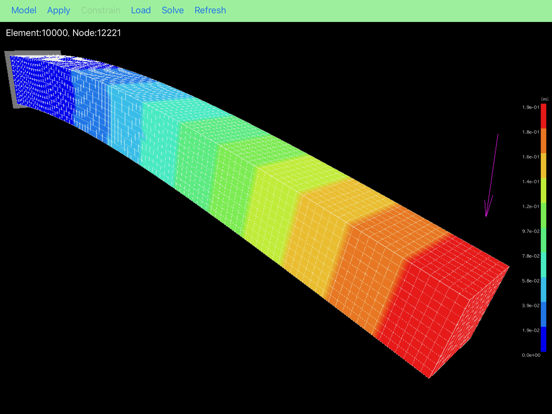 Screenshot #4 pour FEM BLOCKi - 3D Finite Element