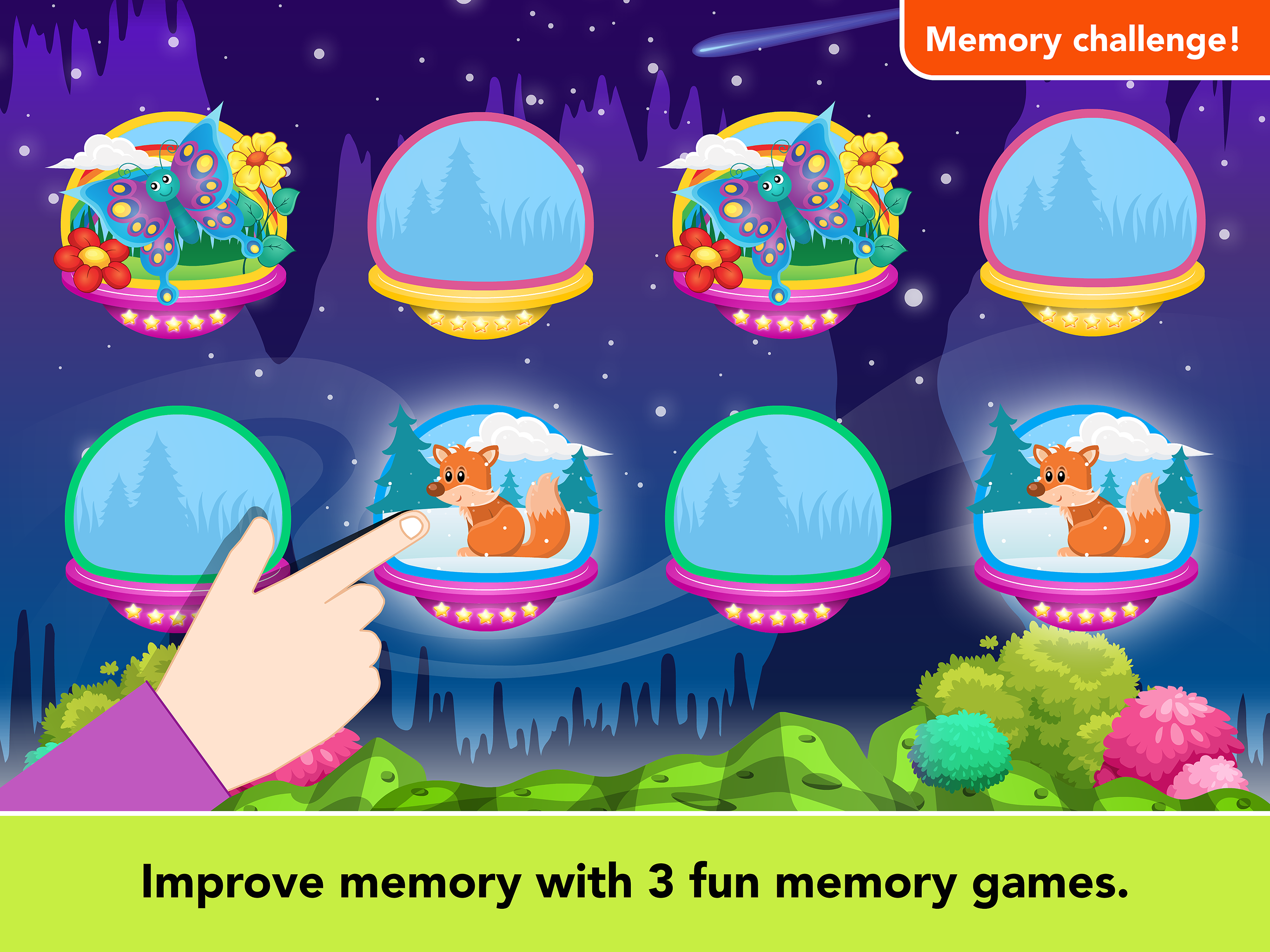 Animal games for 2-5 year olds