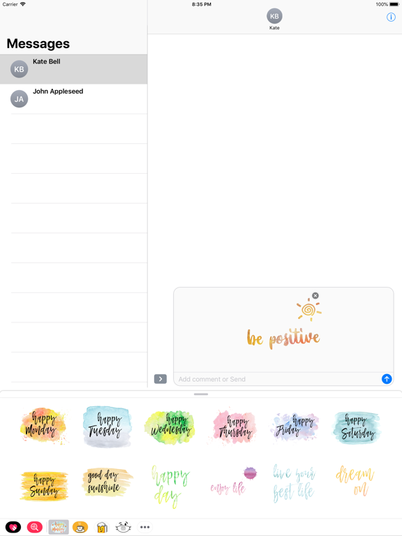 Screenshot #5 pour Happy Monday Sticker Pack
